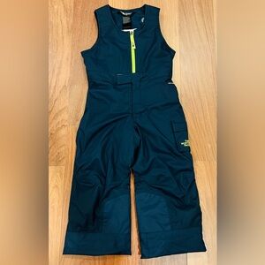 The North Face Navy Blue Toddler Dryvent Insulated Snow Bib 2T
